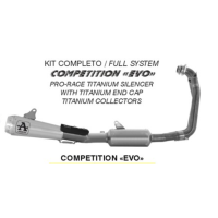 Arrow Racing Competition EVO Full Exhaust System w/ Pro-Race Silencer | Aprilia RS 660 (2025)